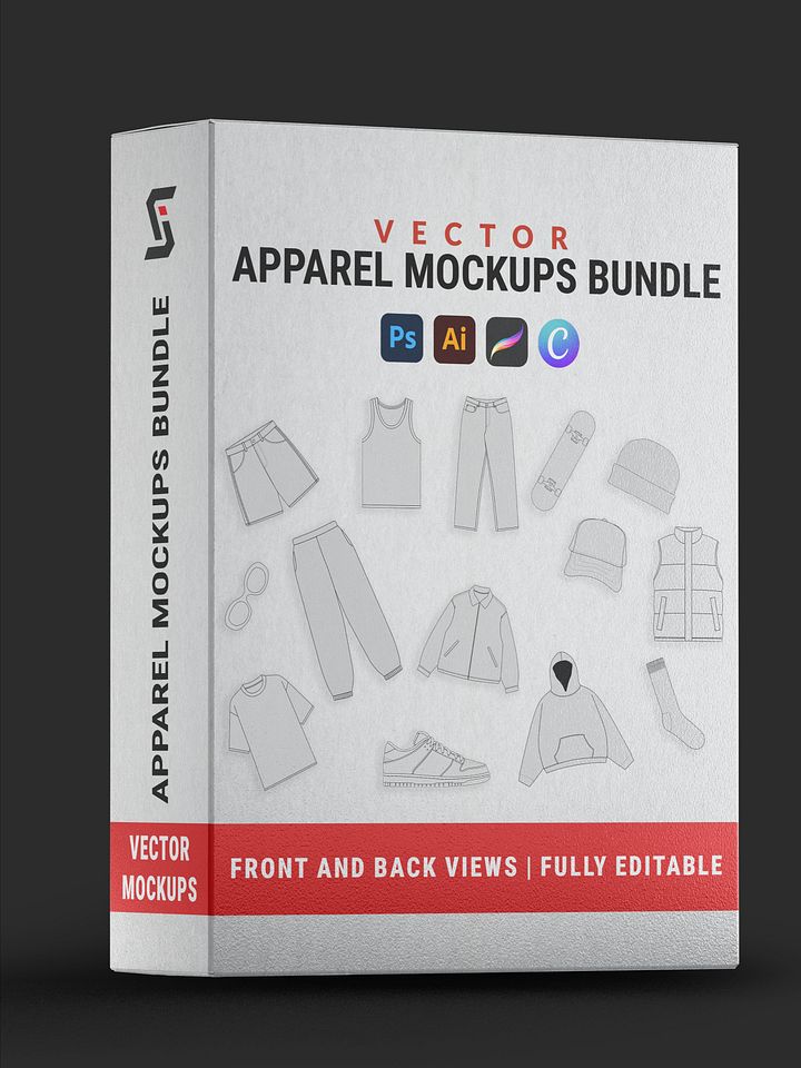 Vector Apparel Mockups Bundle product image (1)