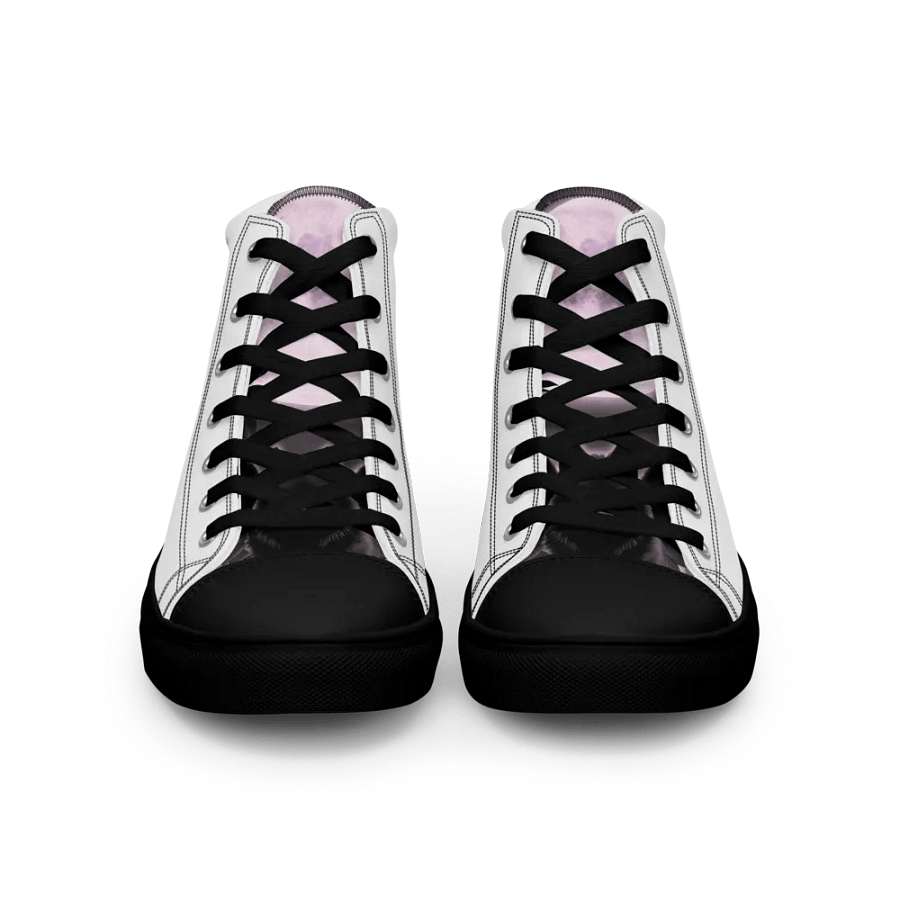 Women's White Insomnia Squad Canvas Hi-Tops product image (3)