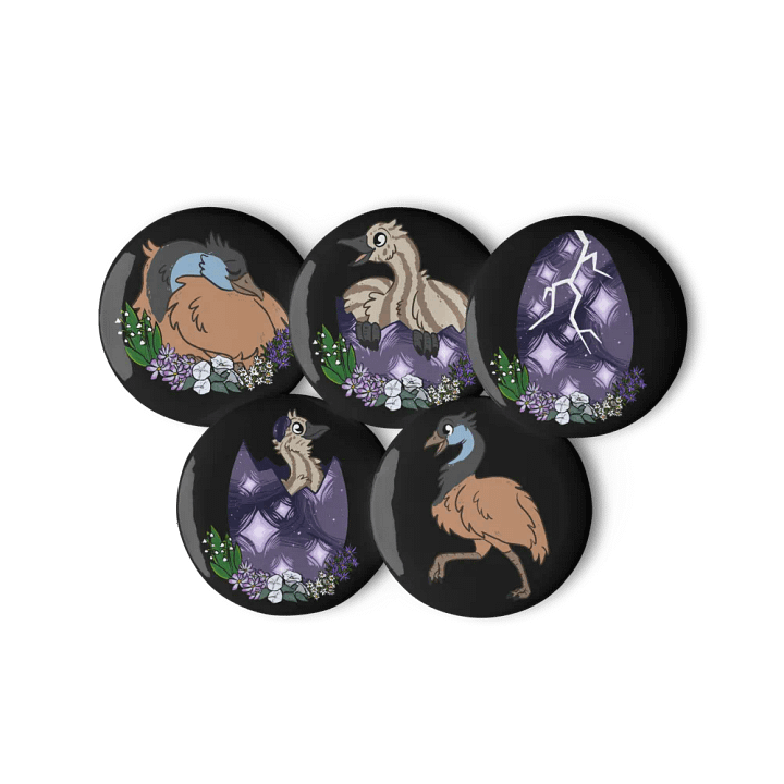 RAWR Aether Pins - Large Black product image (1)