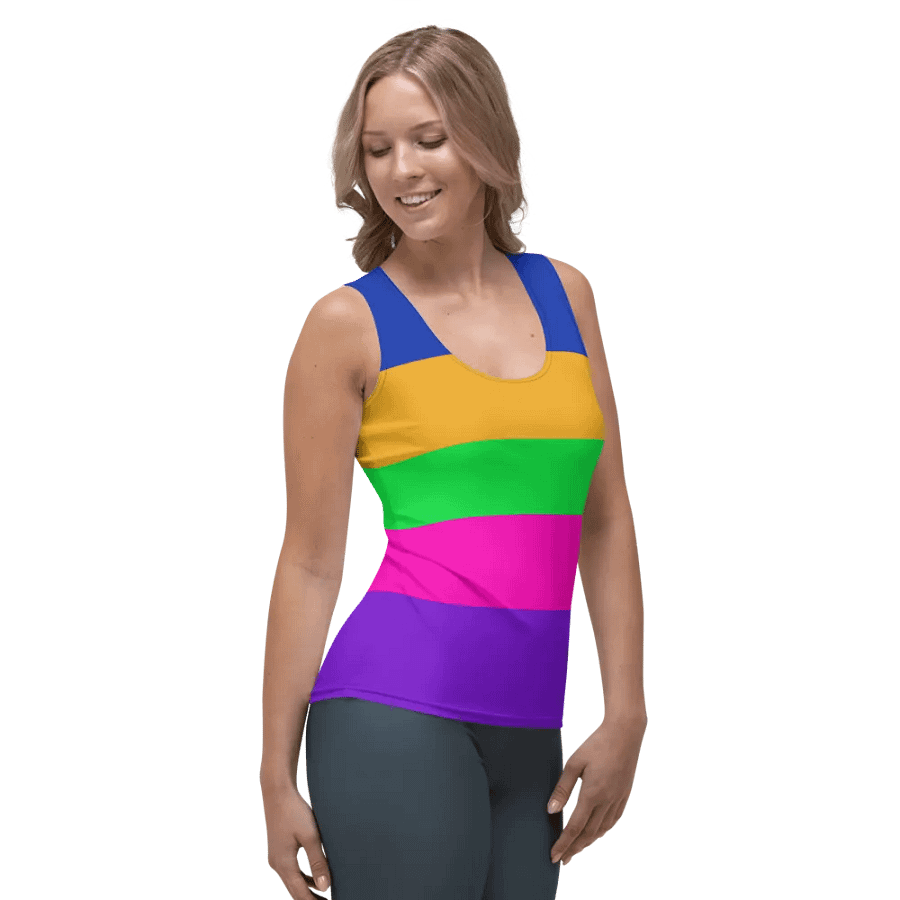 Color Block Women's Tank Top product image (6)