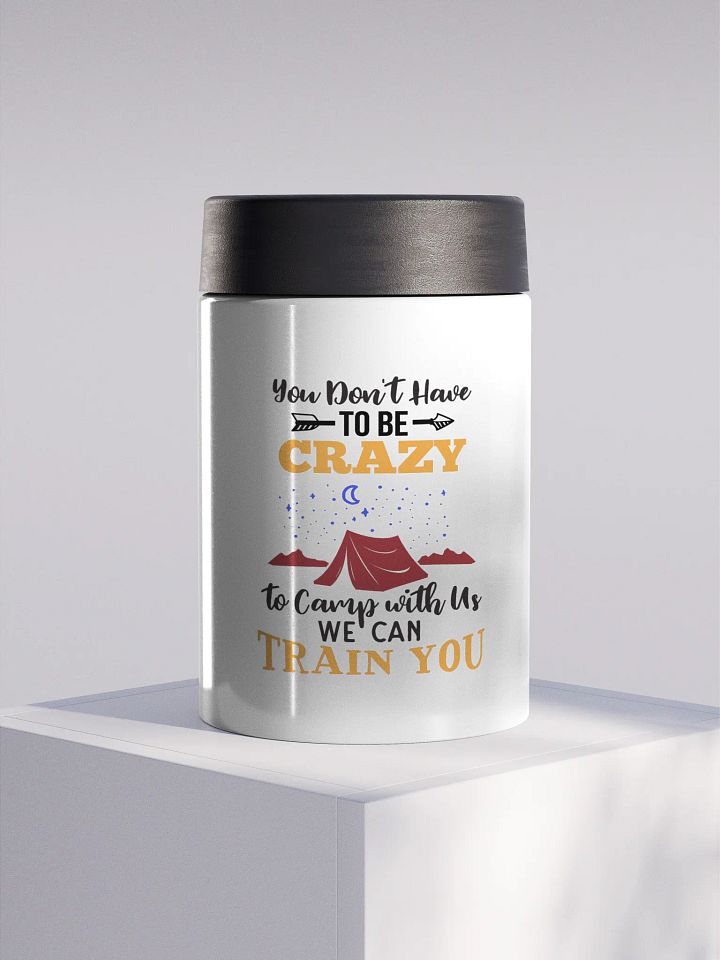 Crazy Camping Stainless Steel Koozie product image (1)