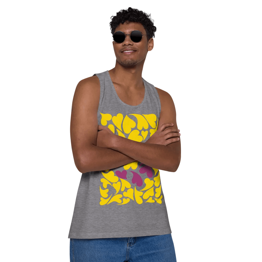 Nestled PRIDE Intersex Tank Top product image (49)