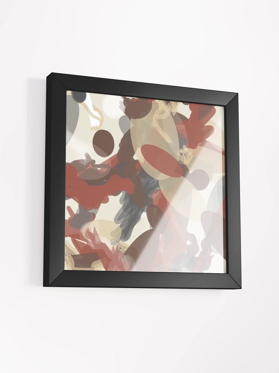 Chaos in Colors Framed Matte Poster product image (23)