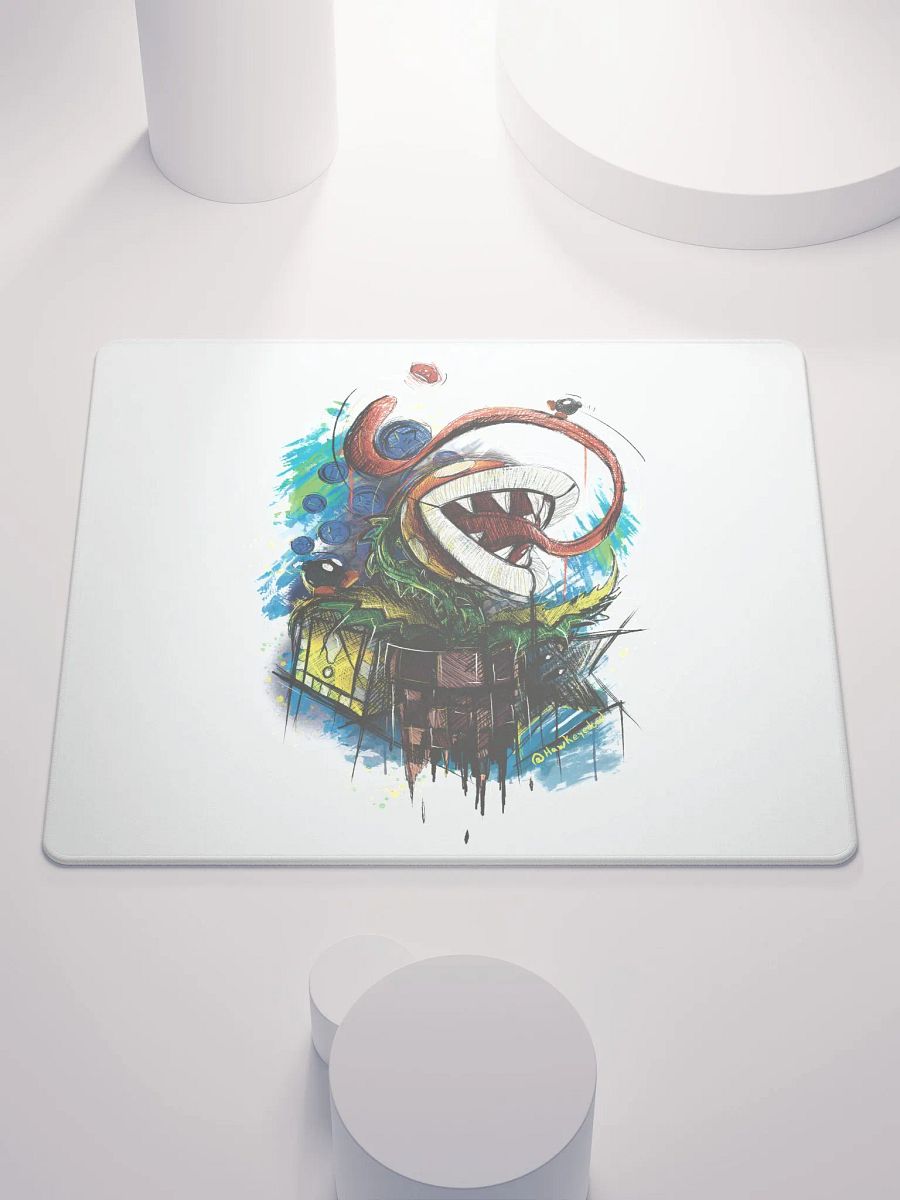 Piranha Plant by StephyJ Gaming Mouse Pad product image (1)