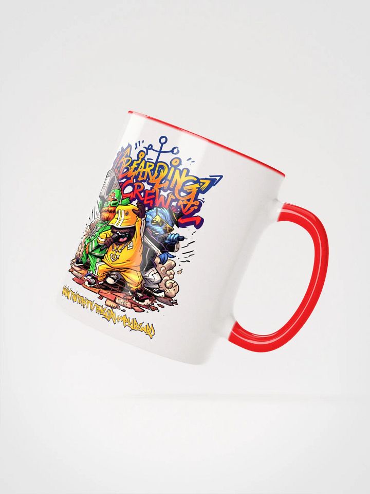 Beardling Crew B-Boy - Ceramic Mug with Color Inside by Mugz product image (57)