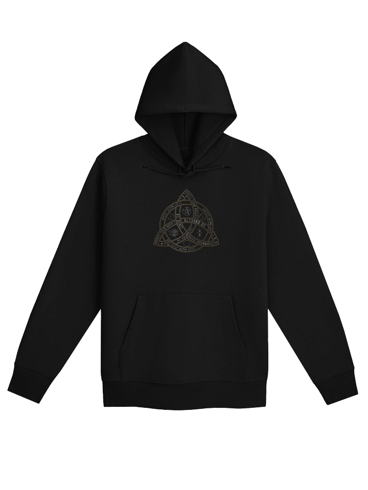 Celestial Triquetra Organic Hoodie product image (3)
