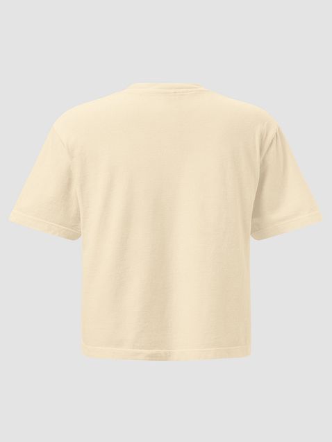 Photo showing Comfort Colors Women's Heavyweight Boxy T-Shirt