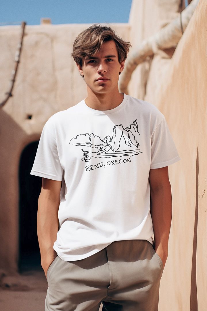 Bend Cascade Mountains Oregon T-Shirt product image (1)