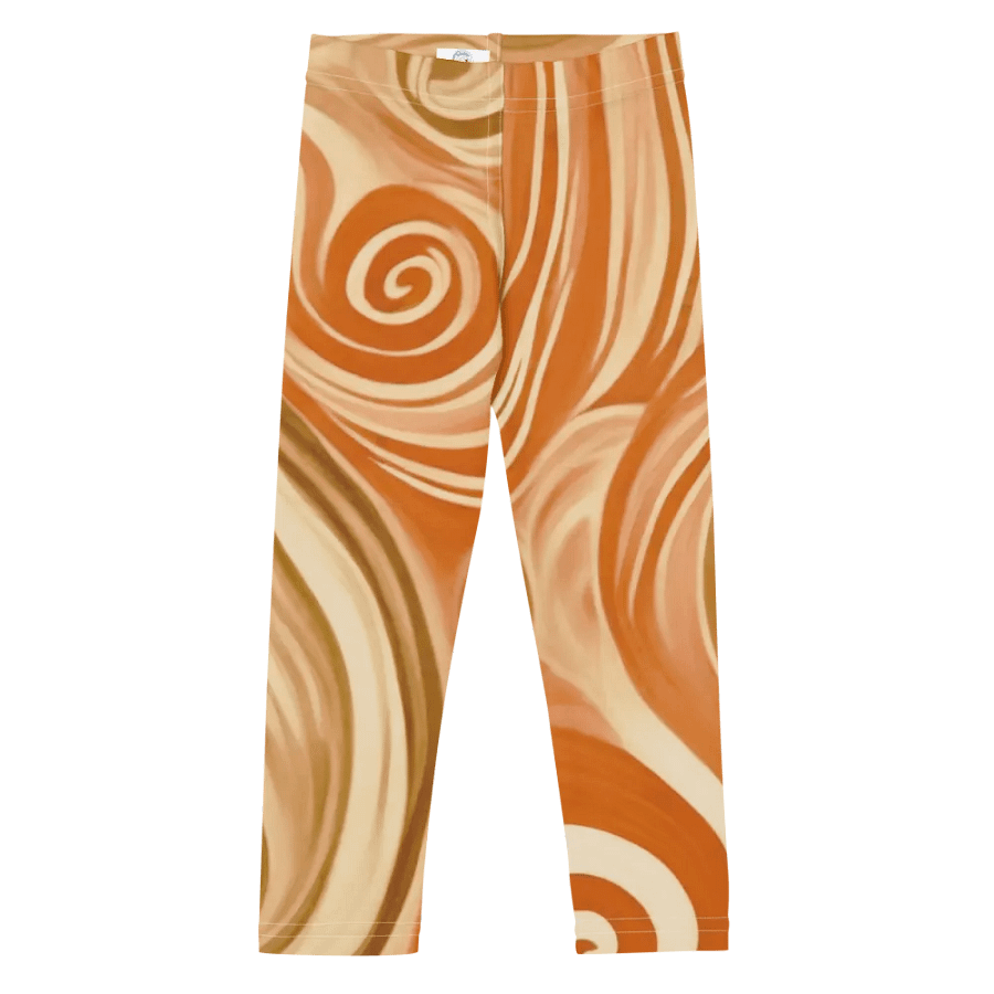 Funky Latte Liquid Tie-Dye Kid's and Toddler's Leggings product image (9)