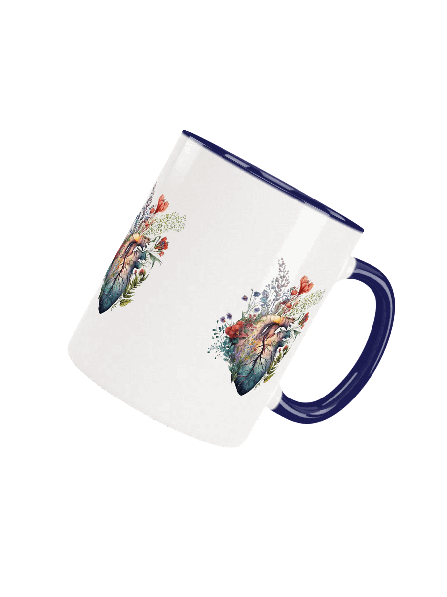 Floral Anatomy Heart Mug – Botanical Gift for Heart Care Heroes product image (29)