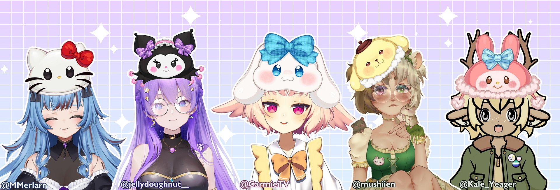 Kawaii Hat Vtuber Asset | Stream Decor product image (2)