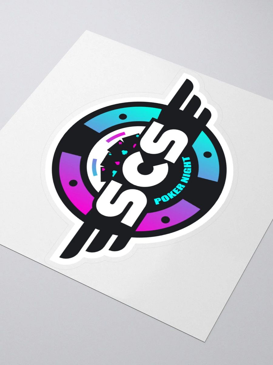 POKER NIGHT STICKER product image (3)