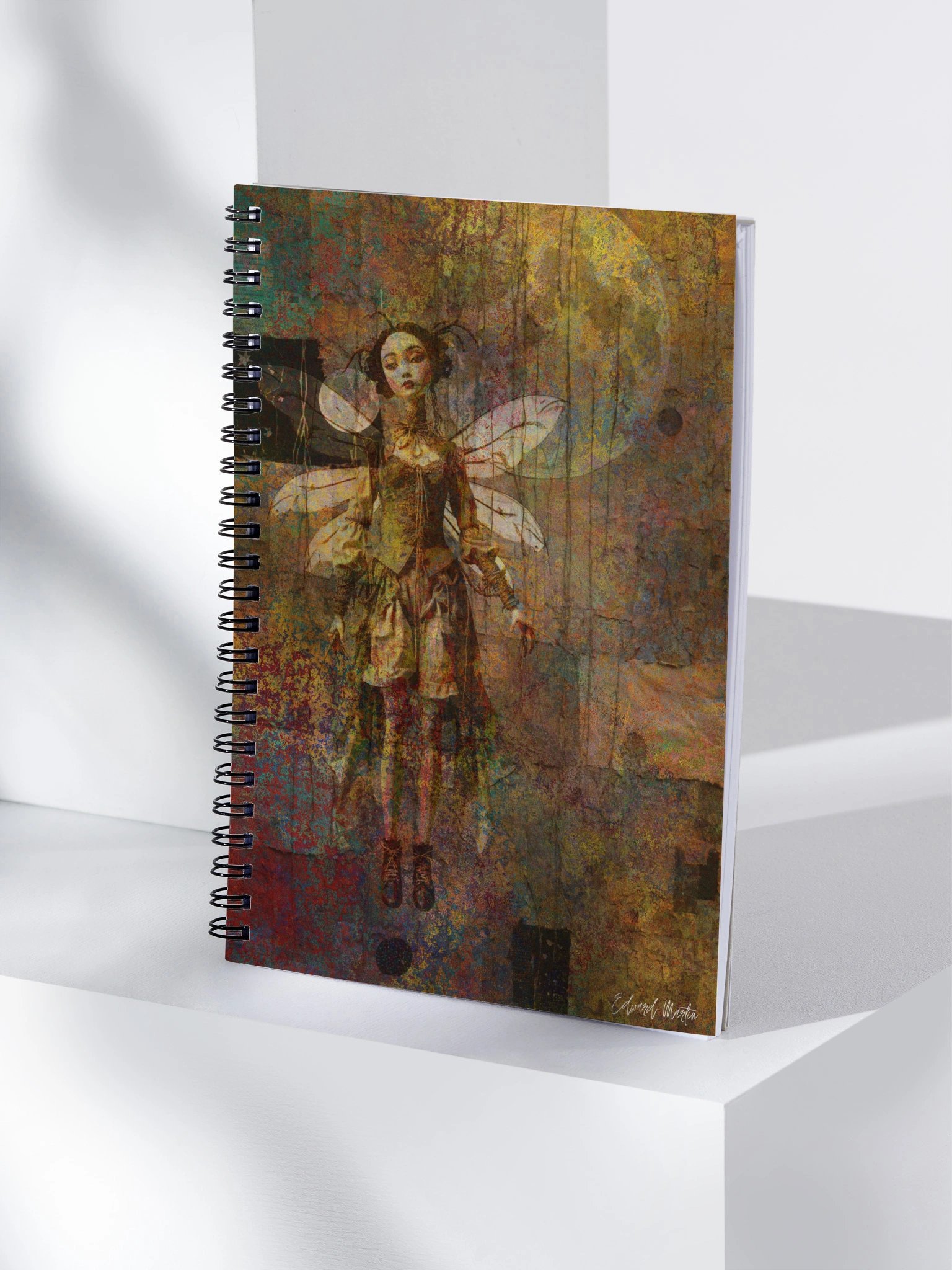 Moonlit Wings Spiral Notebook product image (4)