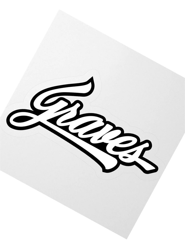 Graves Signature Sticker product image (4)