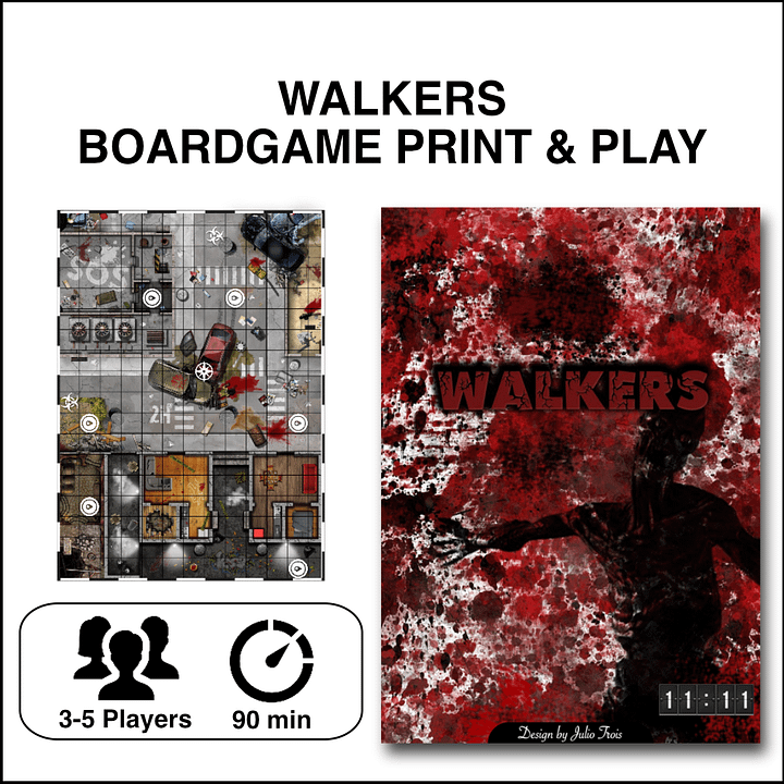 BoardGame Print & Play - Walkers product image (1)
