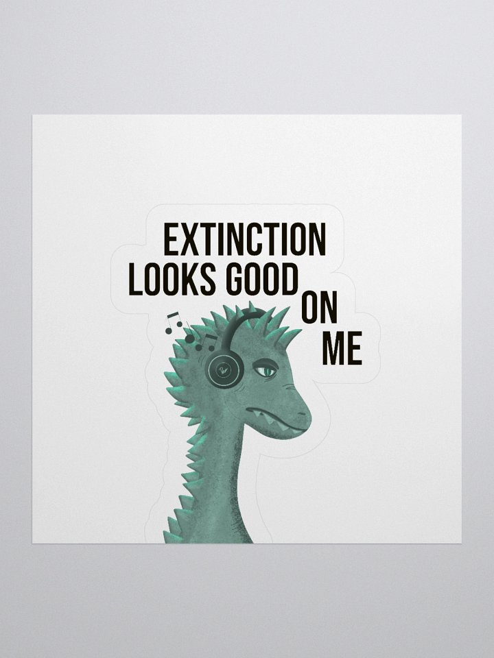 Dino Extinction – Kiss Cut Vinyl Stickers product image (1)
