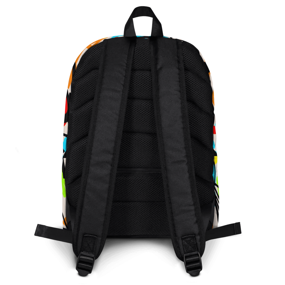 Vibrant Dreams All-Over Backpack product image (2)