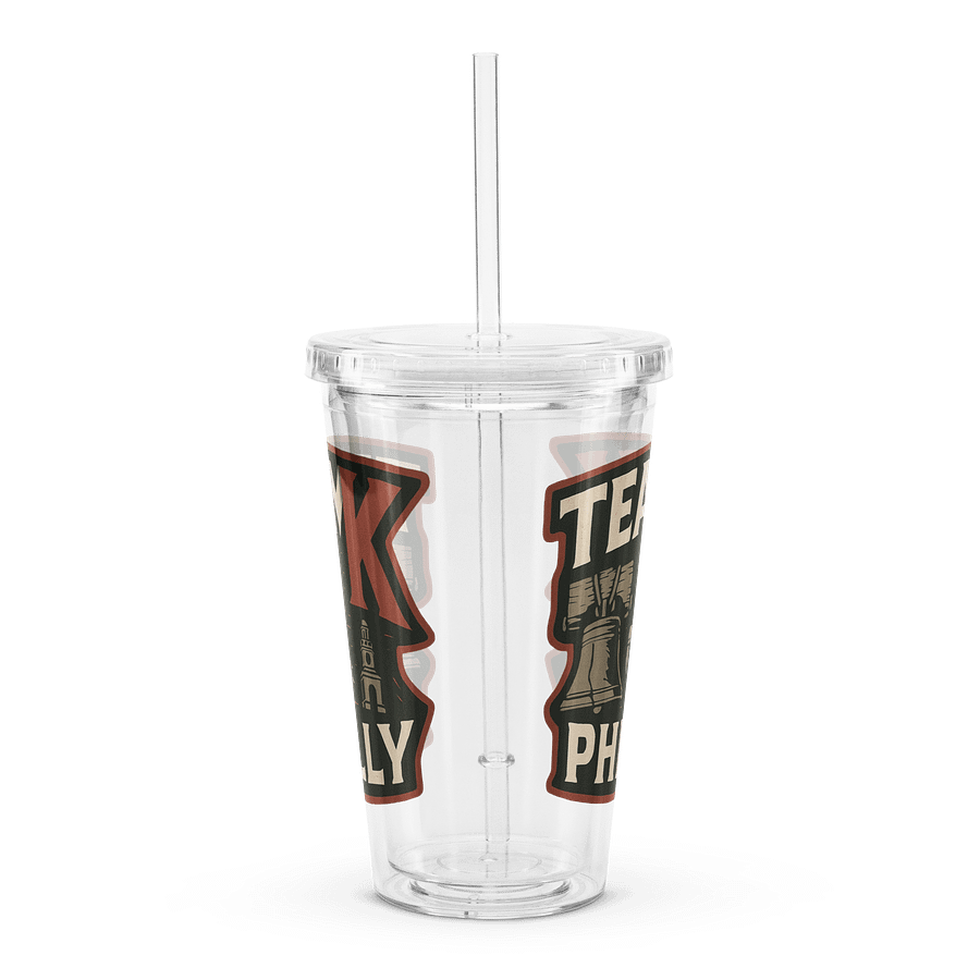 Team K Philly Clear Plastic Tumbler product image (4)