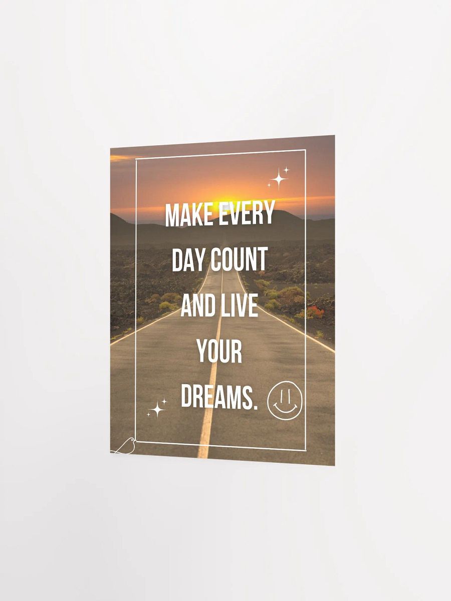 Every Day Counts sustainable Poster product image (4)