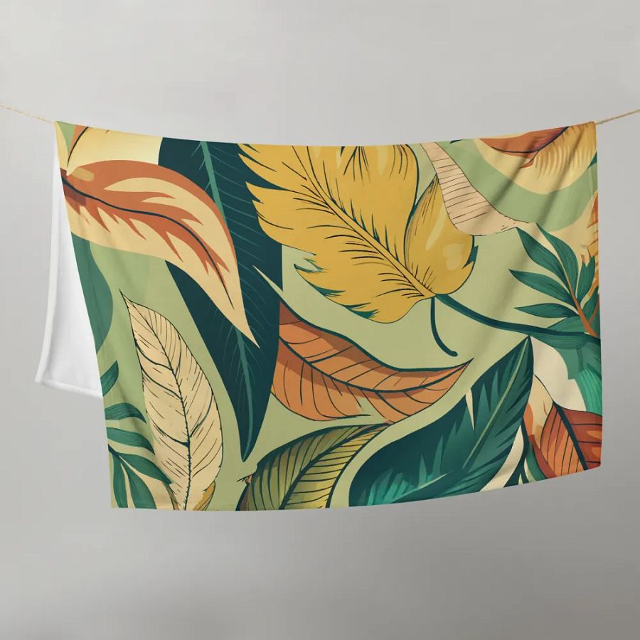Botanical Bliss Throw Blanket product image (10)