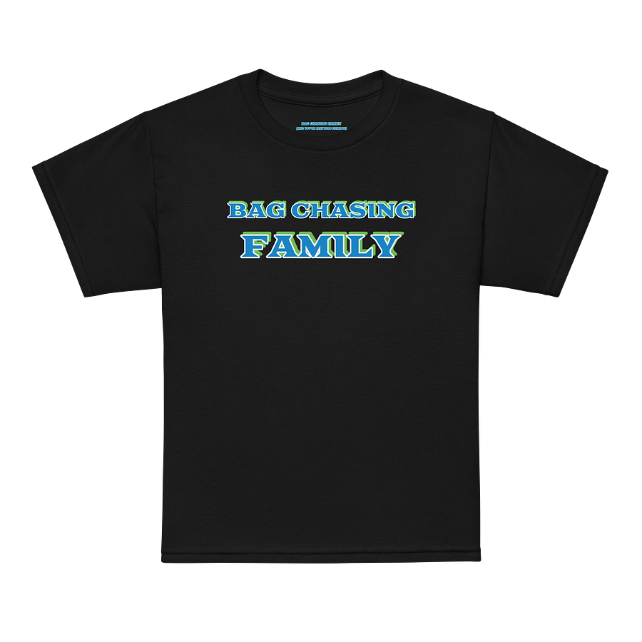 Bag Chasing Family Kids T-Shirt (The Youth Matters Edition) product image (5)