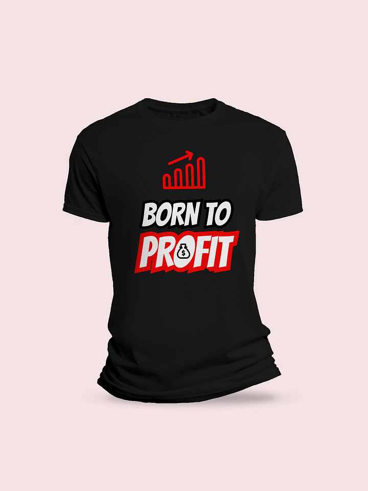 Born to Profit Graphic Unisex Softstyle Tee product image (1)