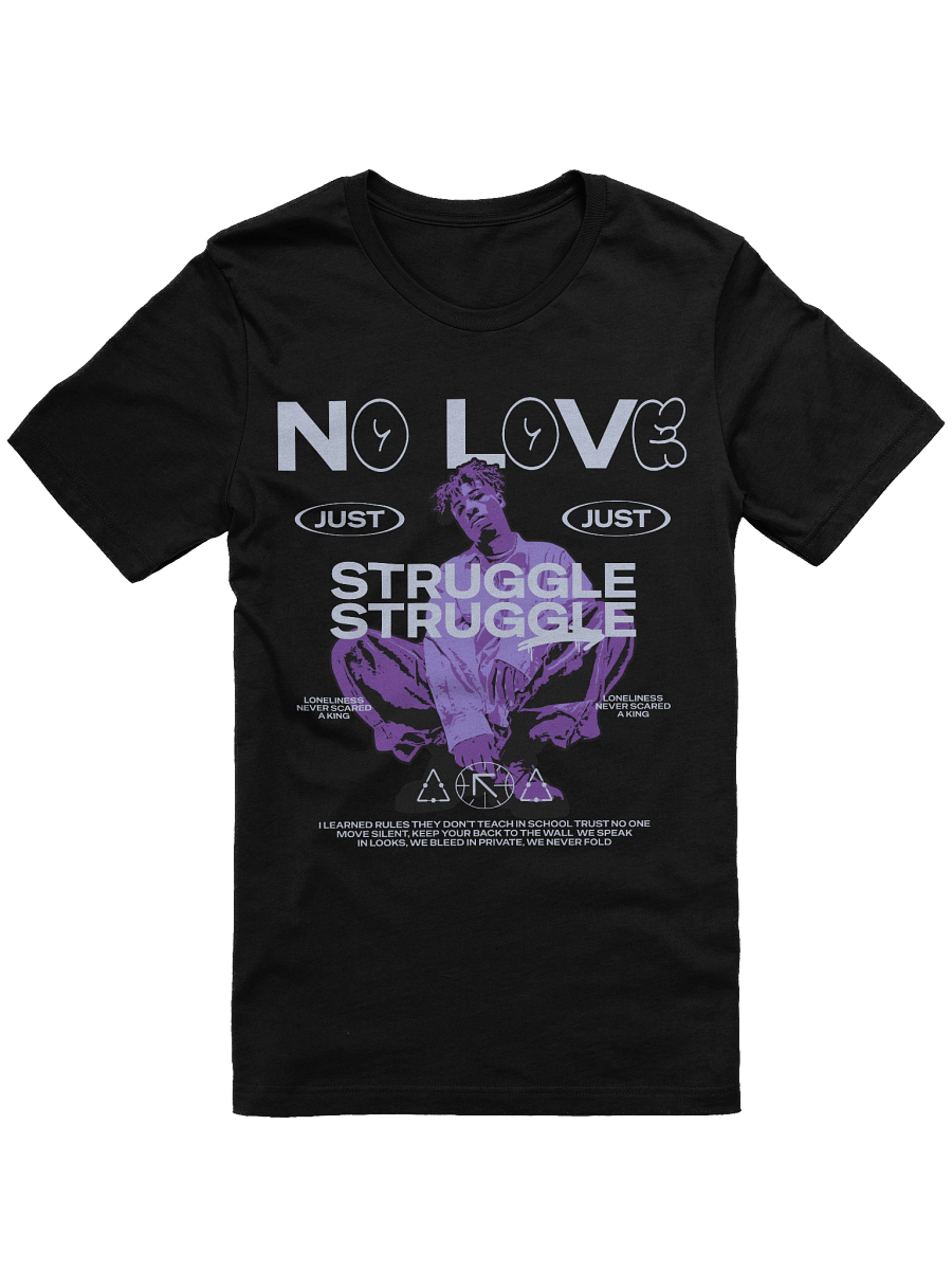 No Love | Unisex Bella+Canvas Supersoft T-Shirt product image (2)
