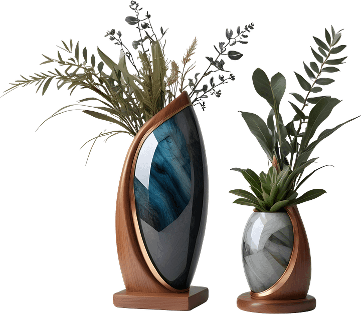 Celestial Symphony Duo Vase Set – PNG product image (1)