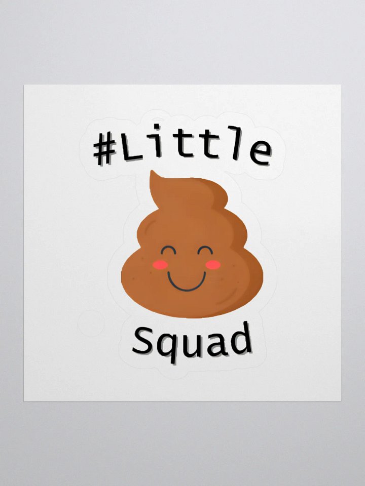 #LittlePoop Sticker product image (1)