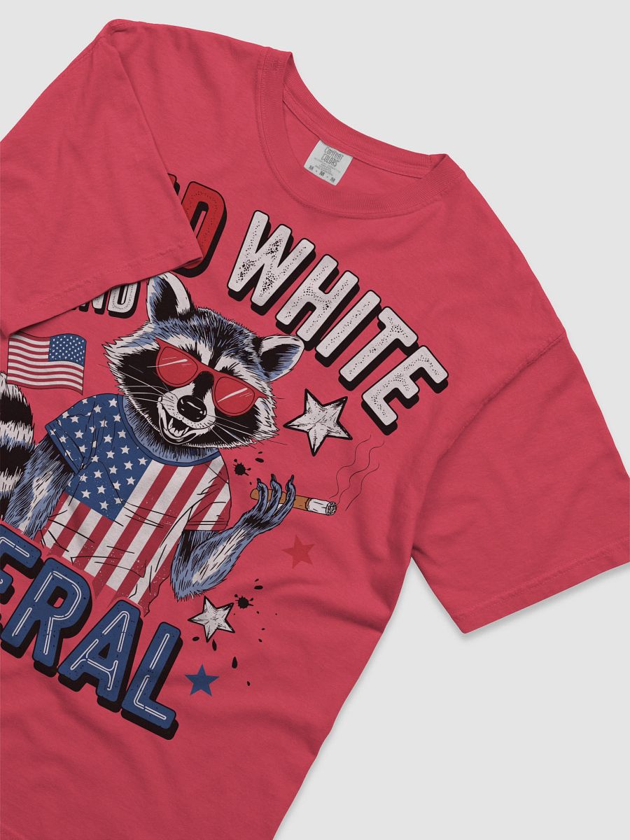 Patriotic Raccoon Summer T-Shirt product image (3)