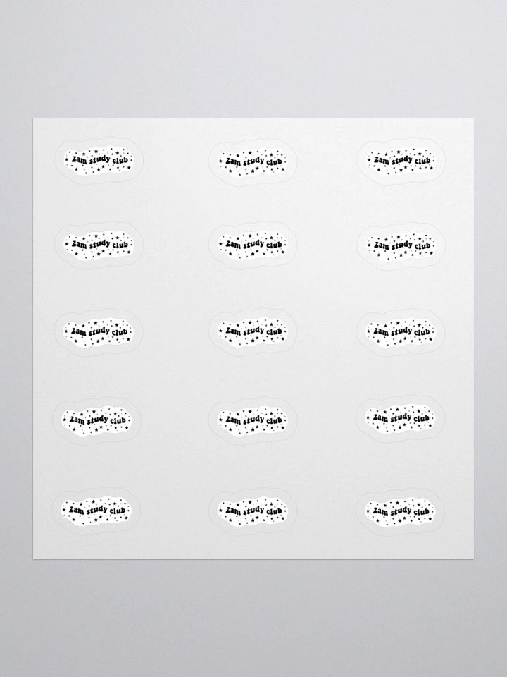 2 am Study Club Sticker (SMALL Sheet) product image (1)