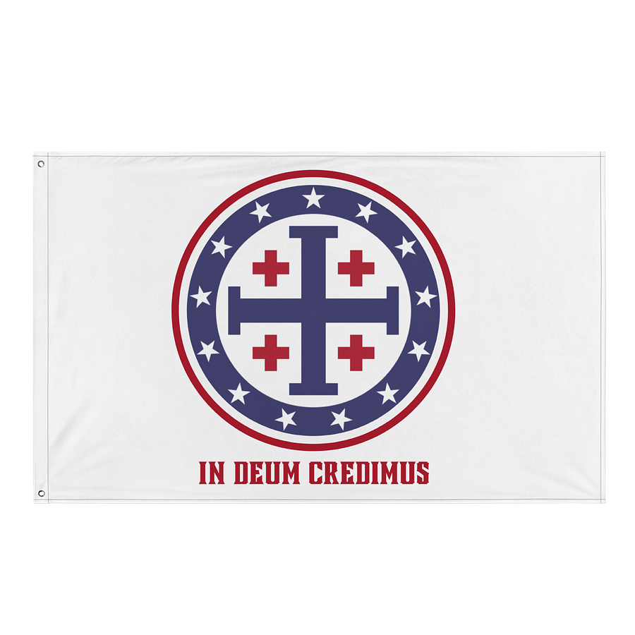 In God we Trust - USA CRUSADER - Flag product image (1)