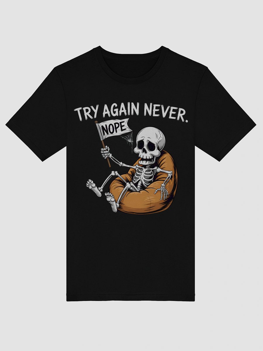 Sassy Skeleton Nope T-Shirt product image (47)