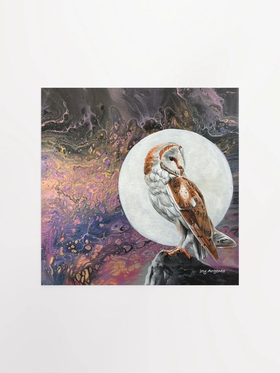 Owl in the Moon Print product image (1)