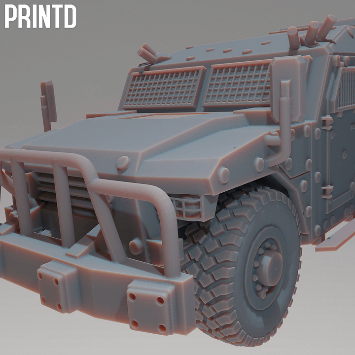 Sherpa APC Light Vehicle - Modern Warfare Wargame Resin Models Zona Alpha product image (1)