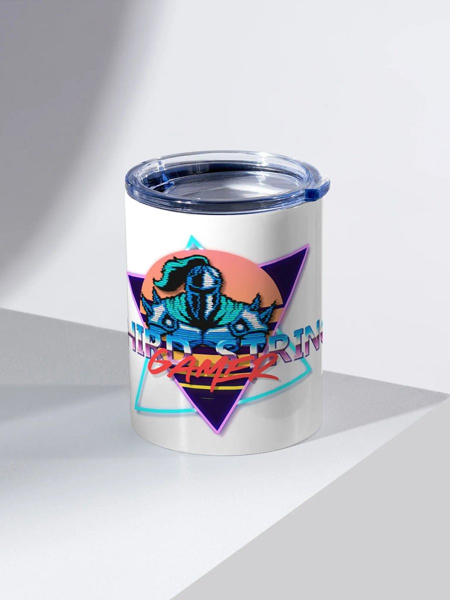 Third String Gamer 10oz Stainless Steel Tumbler product image (2)