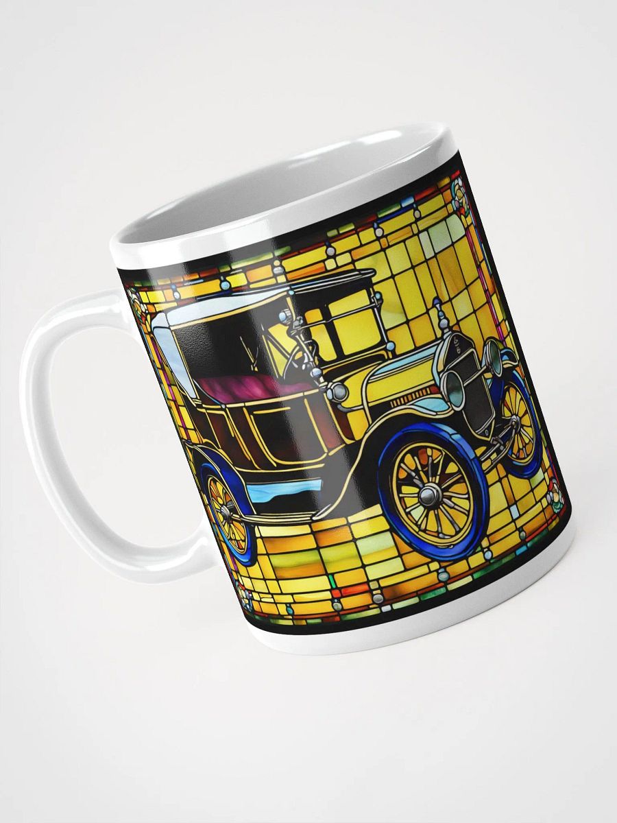 #003 Old Yellar Model-T Stained Glass Mug product image (9)