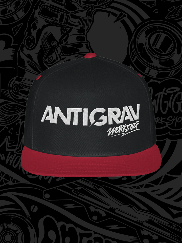 Flat Snapback Cap product image (1)