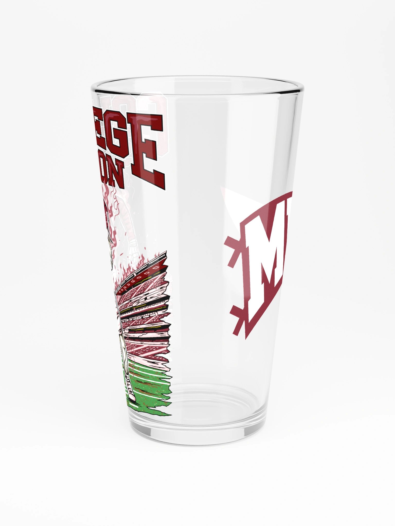 College Station, Welcome to Football Pint Glass product image (4)