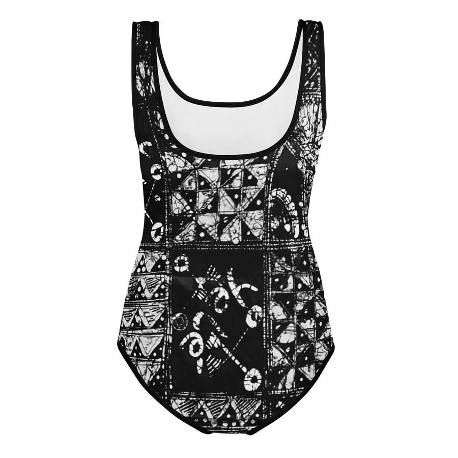Black and White Unity African Print Swimsuit product image (2)