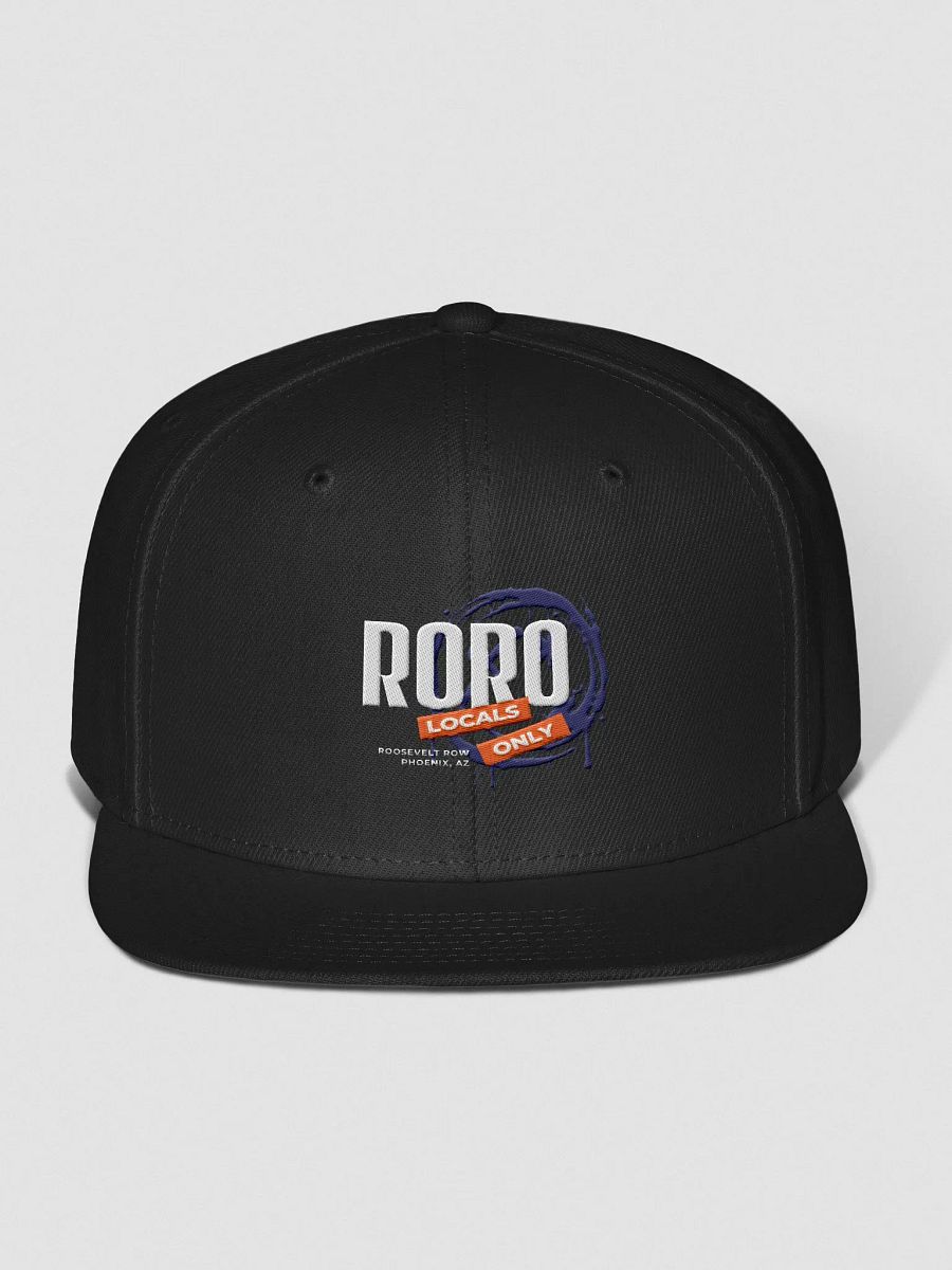 RoRo Locals Only Snapback Hat product image (1)