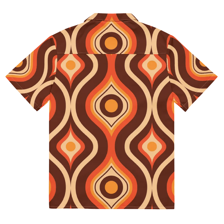 Retro Eye Pattern Hawaiian Shirt product image (6)