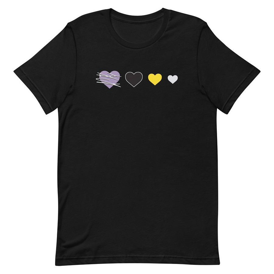 4 Hearts (Solid) T-Shirt