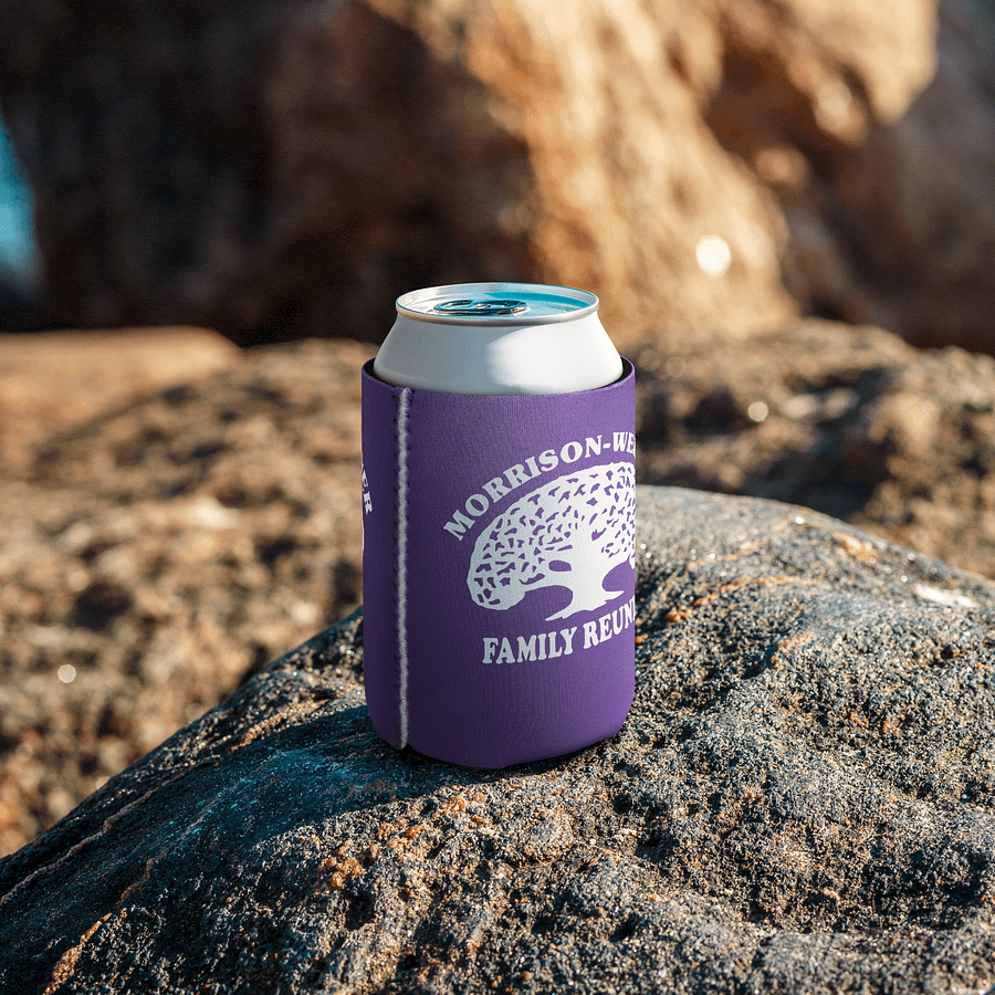 "Morrison-Werner Family Tree" Can Coozie (Purple) product image (7)