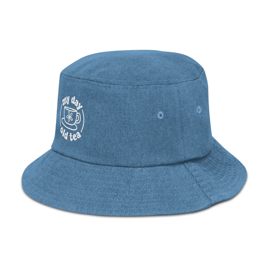 tea cup denim bucket hat product image (4)