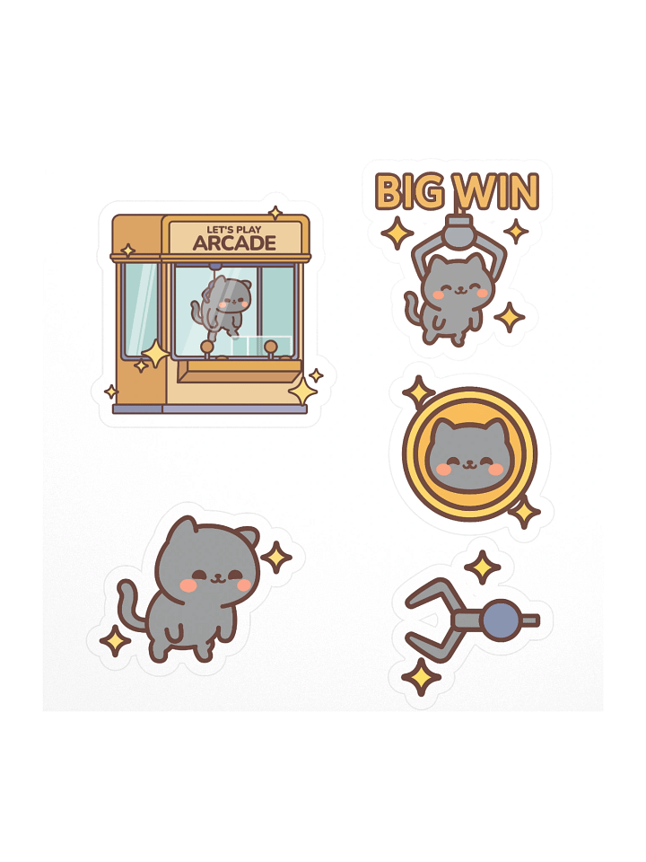 Let's Play Arcade Sticker Collection product image (1)