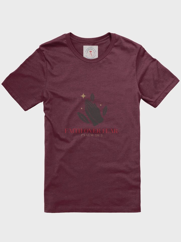 Faith Over Fear Supersoft T-Shirt. product image (5)