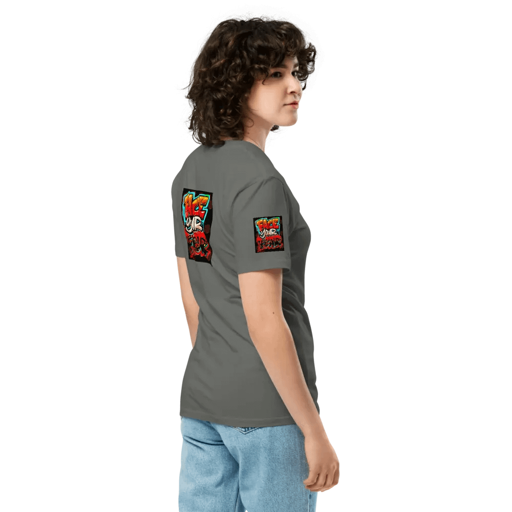 Confront Fear Graffiti T-Shirt product image (12)