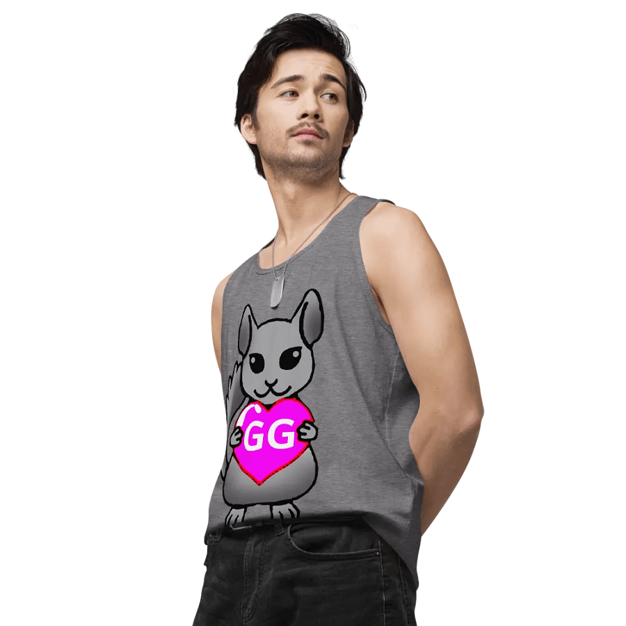 GG Chinchilla Heart Tank Top by GGMentor product image (4)