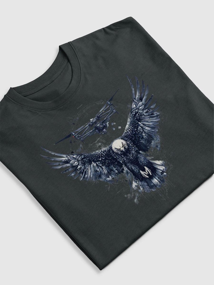 Drone Eagle T-Shirt – Sleek Aerial Technology and Nature Design Tee product image (9)
